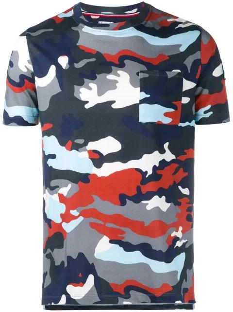 camouflage print T-shirt by MONCLER