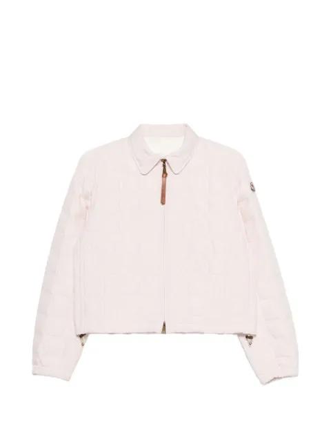 collar zip jacket by MONCLER