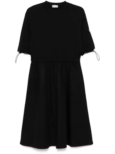 contras-panel midi dress by MONCLER