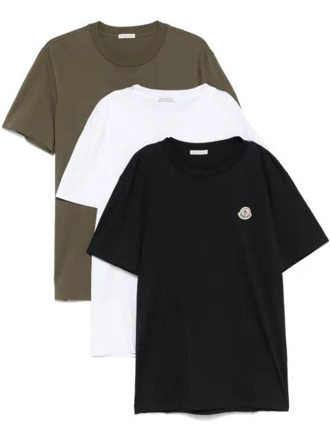 cotton T-shirt (pack of three) by MONCLER