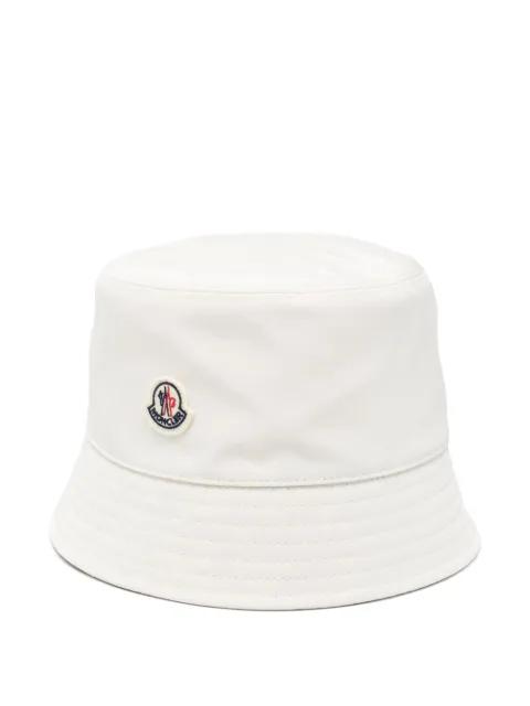 cotton bucket hat by MONCLER