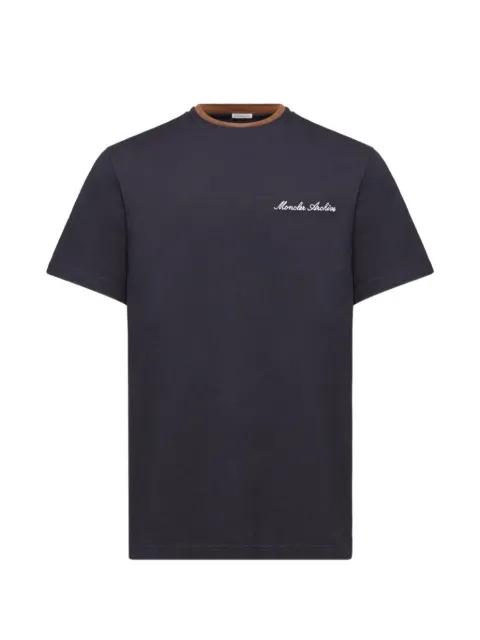crew neck short-sleeve T-shirt by MONCLER