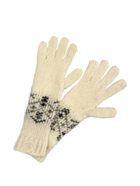 crystal-embellished gloves by MONCLER