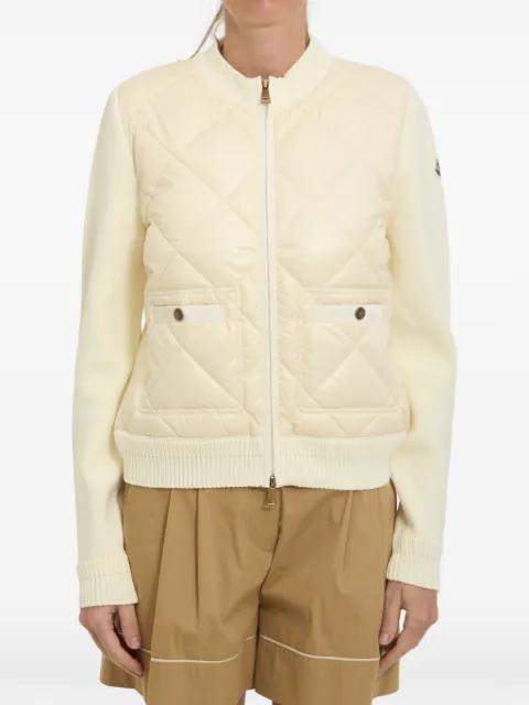 diamond-quilted padded jacket by MONCLER