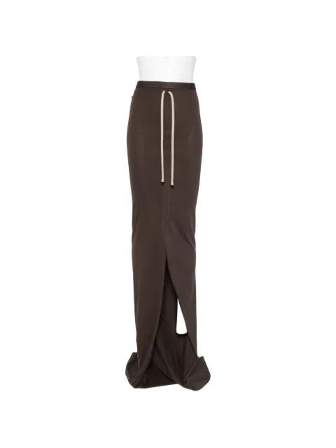 drawstring slit maxi skirt by MONCLER