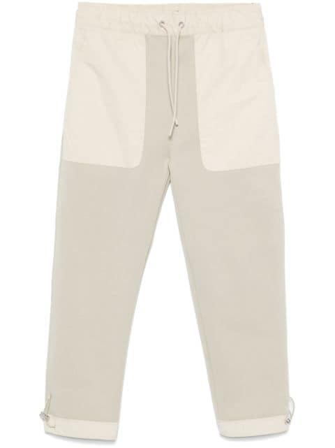 drawstring track pants by MONCLER