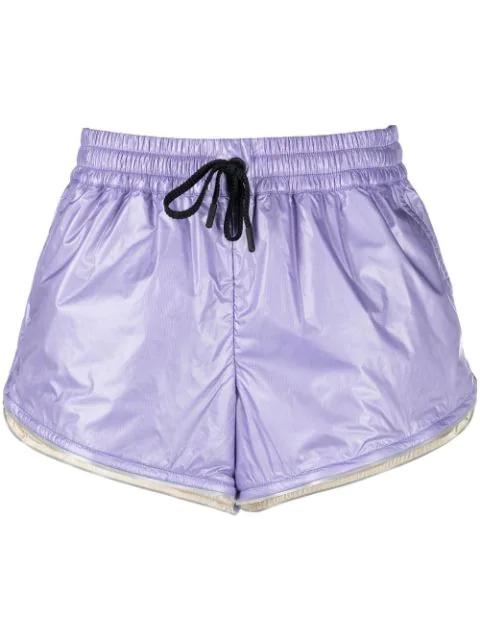 drawstring track shorts by MONCLER
