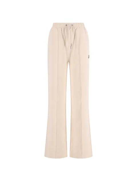drawstring-waist flared trousers by MONCLER