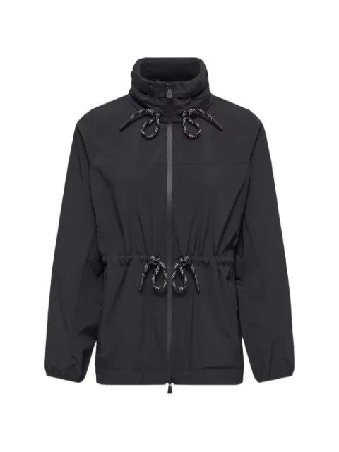 drawstring-waist hoodied jacket by MONCLER