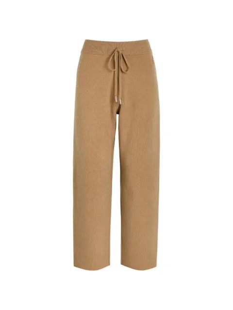 drawstring-waistband track pants by MONCLER