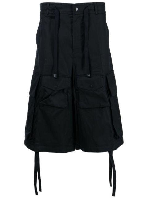 drop-crotch shorts by MONCLER