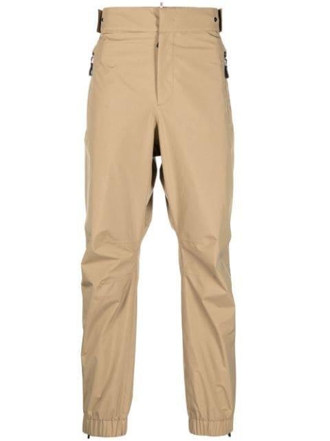 elasticated-ankles ski trousers by MONCLER