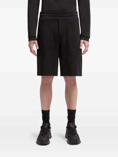 elasticated-waist cotton shorts by MONCLER