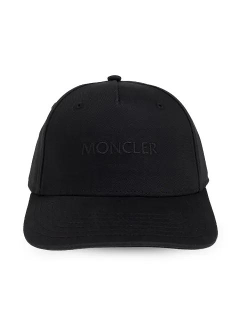 embroidered gabardine cap by MONCLER