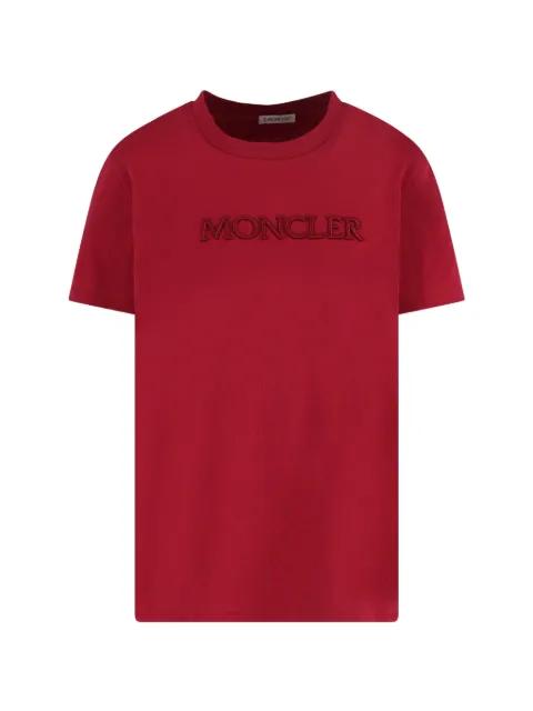 embroidered logo T-shirt by MONCLER