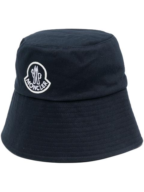 embroidered-logo bucket hat by MONCLER
