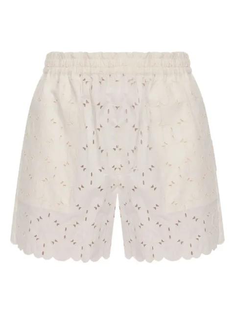 embroidered shorts by MONCLER