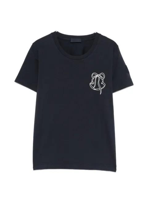 embroidery T-shirt by MONCLER