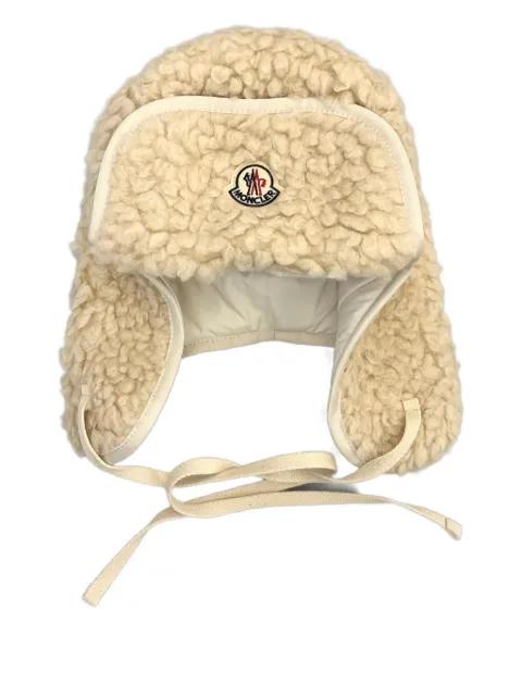 faux-shearling trapper hat by MONCLER