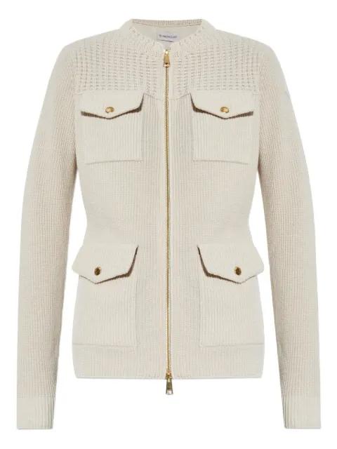 flap-pockets cardigan by MONCLER