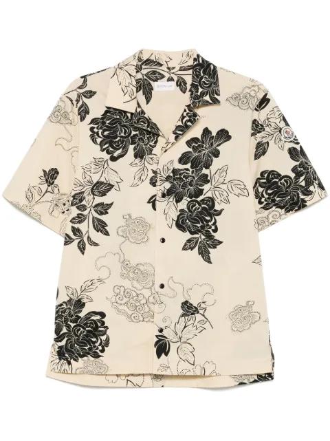 floral-print shirt by MONCLER