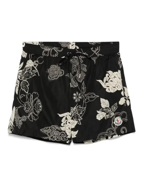 floral-print swim shorts by MONCLER