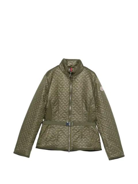 flower-quilted jacket by MONCLER