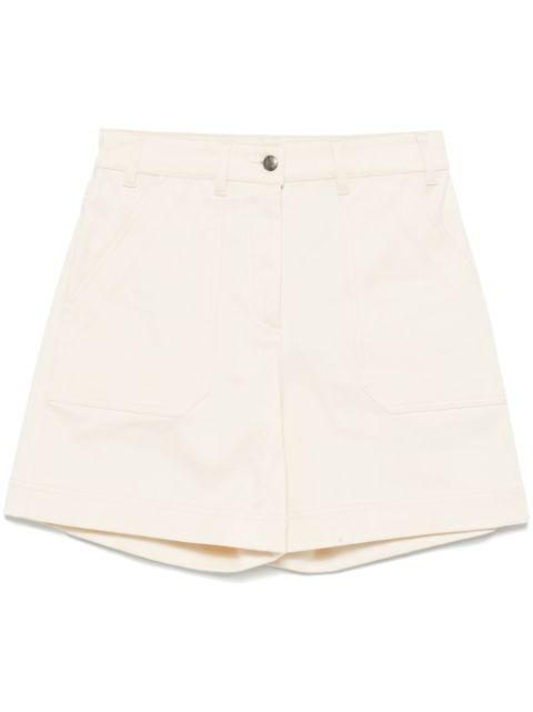 gabardine-weave shorts by MONCLER