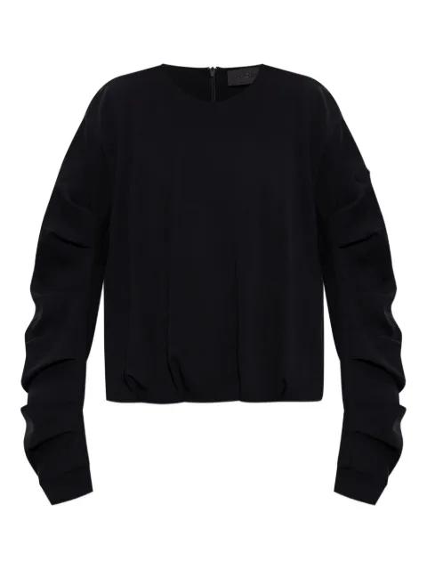 gathered-cuff sweatshirt by MONCLER