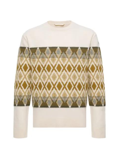 geometric-pattern sweater by MONCLER