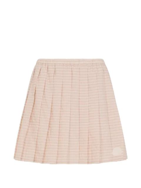 gingham pleated skirt by MONCLER