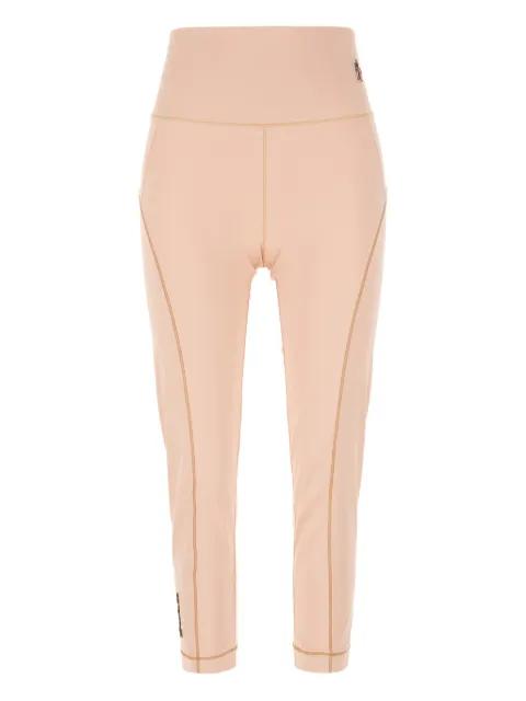 gold-trimmed trousers by MONCLER