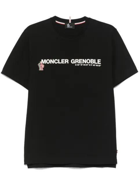 graphic-print crew-neck T-shirt by MONCLER
