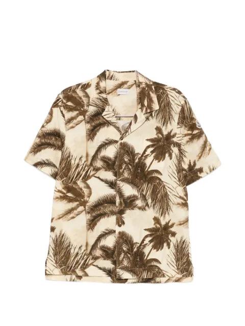 graphic-print shirt by MONCLER