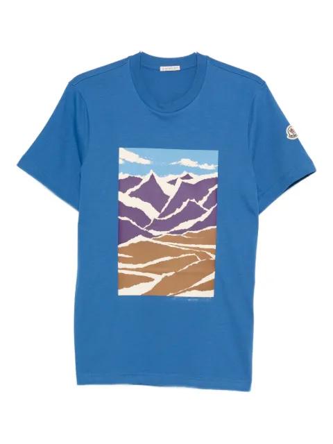 graphic-print short-sleeve T-shirt by MONCLER