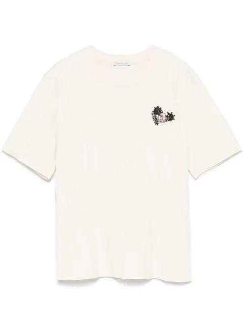 hand-beaded cotton T-shirt by MONCLER