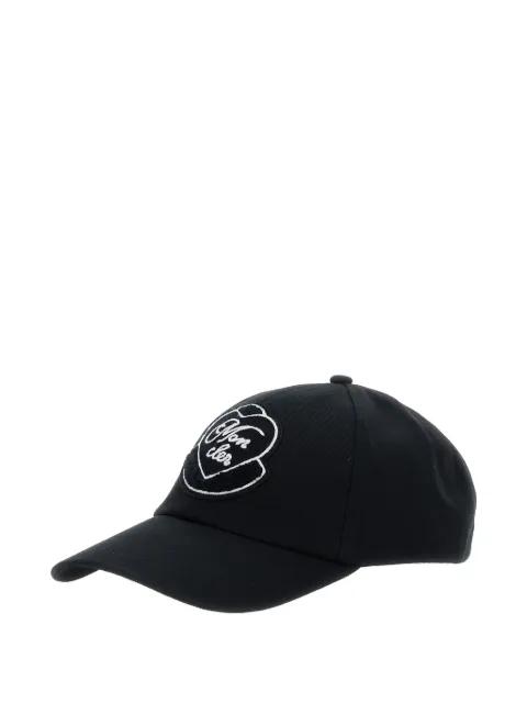 heart-patch baseball cap by MONCLER