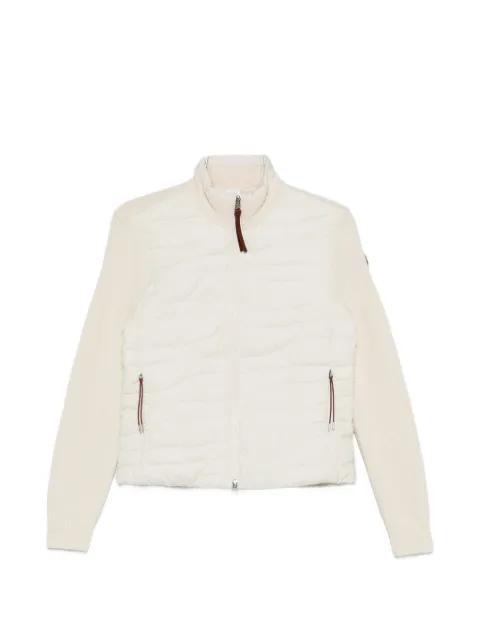 high-neck zip-up puffer jacket by MONCLER