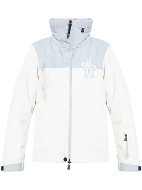 high neck zipped jacket by MONCLER