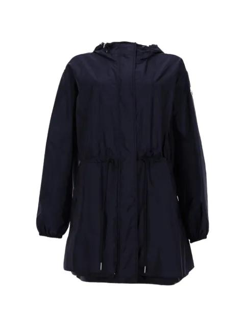 hoodied drawstring-waist coat by MONCLER