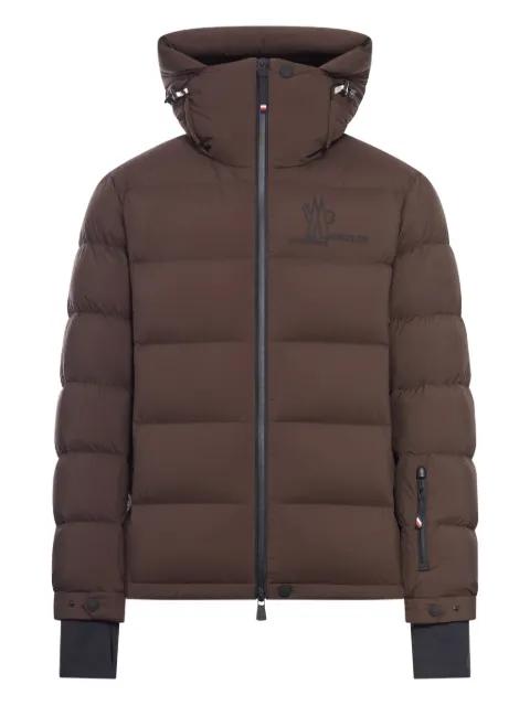hoodied ski jacket by MONCLER