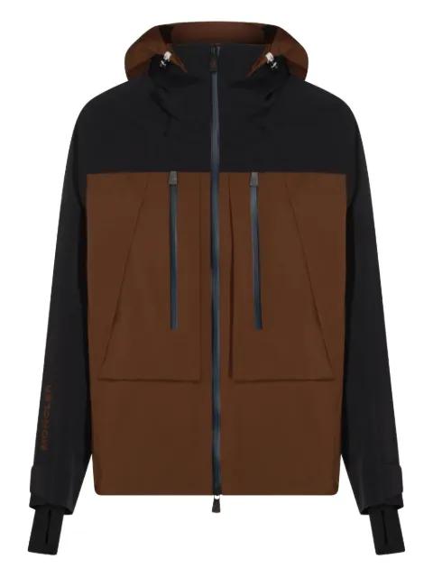 hoodied ski jacket by MONCLER