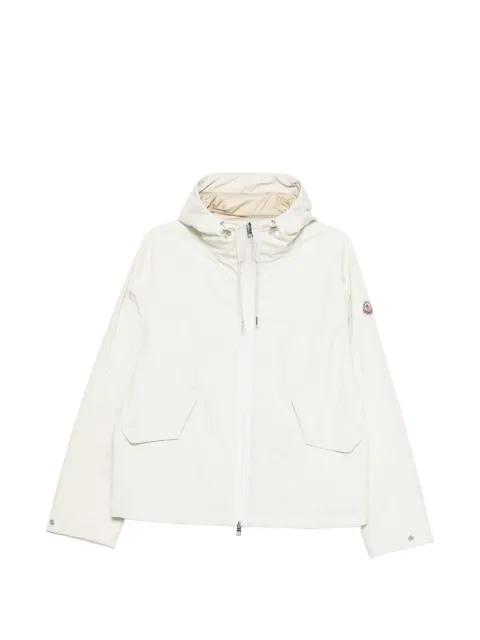 hoodied waterproof jacket by MONCLER