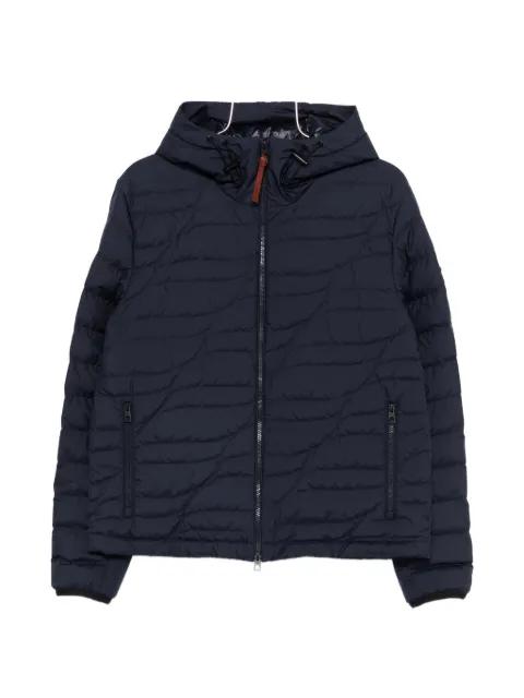 hoodied zip-fastening jacket by MONCLER
