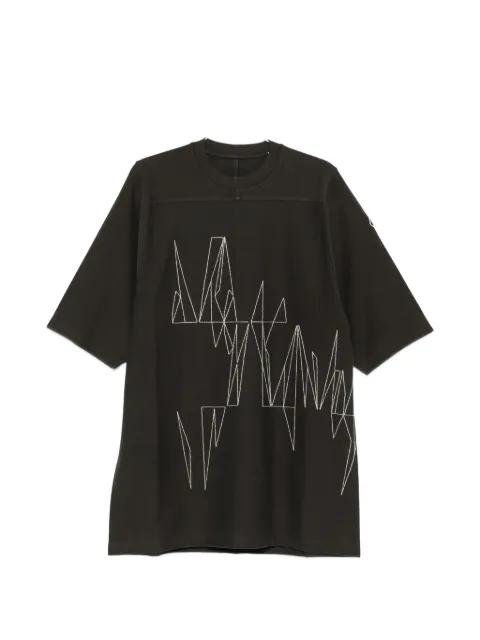 jumbo knit graphic T-shirt by MONCLER