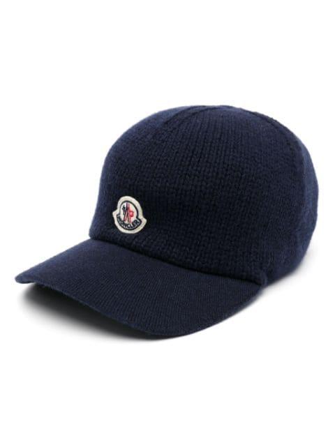 knit baseball cap by MONCLER