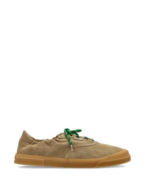lace-up suede sneakers by MONCLER