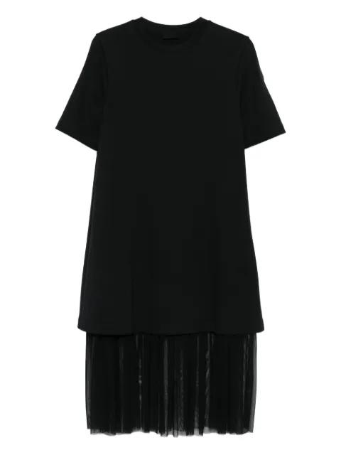 layered midi dress by MONCLER