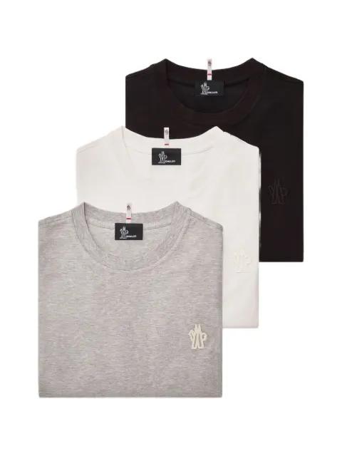logo T-shirt (set of three) by MONCLER