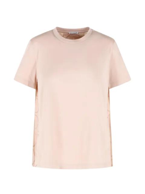 logo-detail cotton  T-shirt by MONCLER